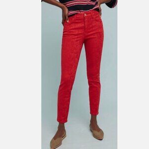 Anthropologie Pilcro and the Letterpress High Rise Skinny Ankle Jeans NWOT